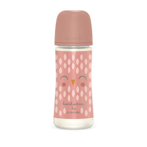 Biberon avec tétine SX Pro L Bonhomia rose 360 ml 