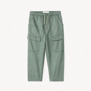 Pantalon cargo en toile unie pour bébé garçon  Main Pantalon cargo en toile unie pour bébé garçon