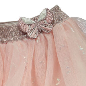 Falda con volantes de tul estampado mariposas para bebé niña 