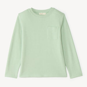 Camiseta de manga larga para niño lisa 