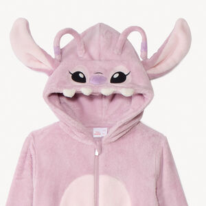Surpyjama Angel Disney à capuche ludique et doublure sherpa pour fille Main Surpyjama Angel Disney à capuche ludique et doublure sherpa pour fille