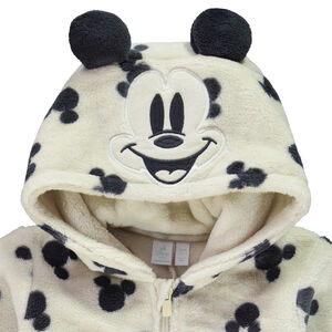 Pelele de sherpa con capucha Mickey Disney para bebé niño 