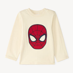 Camiseta de bebé niño de manga larga con estampado de Spider-Man Marvel 
