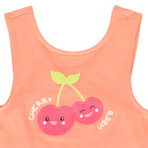 Conjunto de playa sin mangas y leggings para bebé niña 