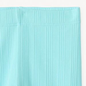 Conjunto de 2 piezas camiseta + shorts con bordado de conchas para niña 