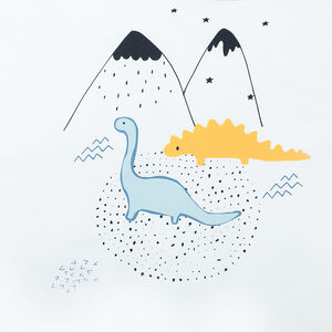 Juego de cama con funda nórdica y funda de almohada "Mis amigos los dinosaurios"  Main Juego de cama con funda nórdica y funda de almohada "Mis amigos los dinosaurios"