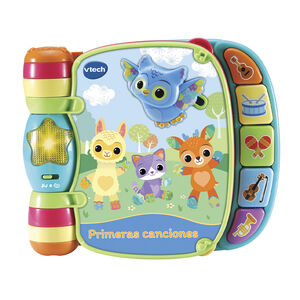 Libro interactivo para bebés Primeras canciones +6M 