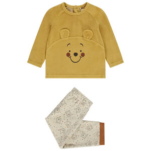 Pelele de terciopelo estampado de Winnie the Pooh Disney para bebé niño 