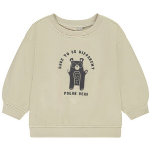 Sudadera oversize estampado fantasía para bebé niño 