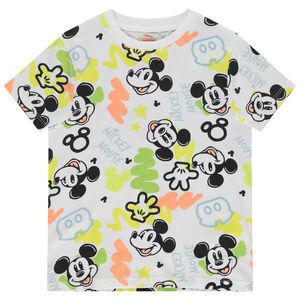 Camiseta manga corta estampado Mickey Disney para niño 