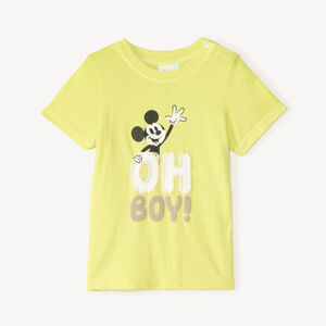 Camiseta de manga corta con estampado de Mickey Disney para bebé niño. 