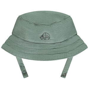 Bob liso con elefante bordado para bebé niño 