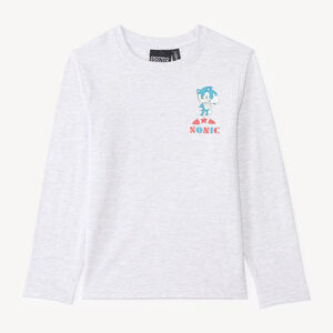 Camiseta de niño de manga larga con estampado de Sonic 