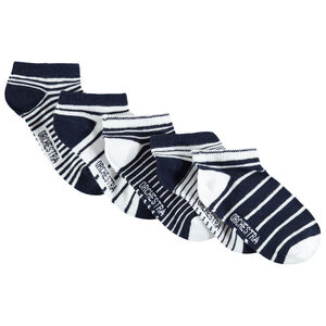 Pack de 5 pares de calcetines cortos rayas Main Pack de 5 pares de calcetines cortos rayas