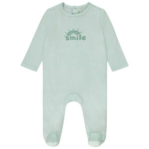 Pelele de punto de jersey con estampado fantasía para bebé niño 