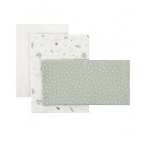 Juego de sábanas 3 piezas para cuna de 60 Ardi Verde 
