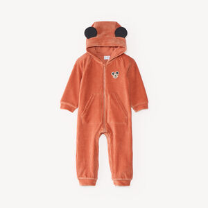 Mono de bebé niño de pana Mickey Disney 