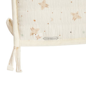 Tour de lit en double gaze Douce Hirondelle écru 