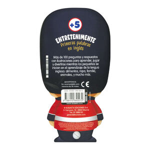 Libro Primeras palabras en inglés +4 años 