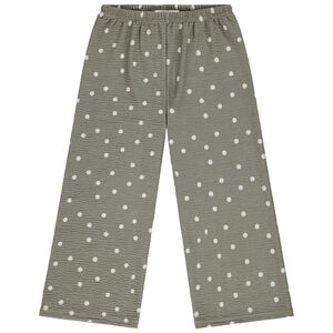 Pantalón ancho estampado fantasía para niña 