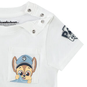 Camiseta de manga corta Chase Patrulla Canina para bebé niño 