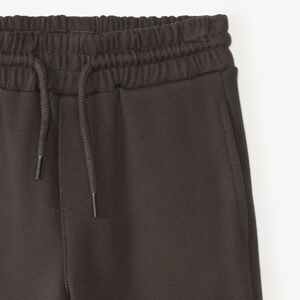 Bermudas de felpa piqué unicolor niño 