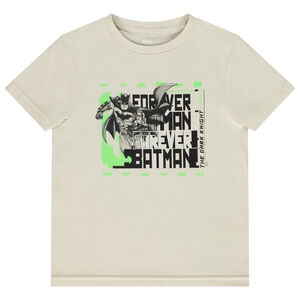 Camiseta de manga corta estampada de Batman Warner para niño 