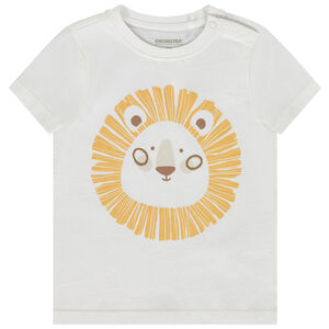 Camiseta manga corta estampado animal para bebé niño 