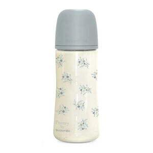 Biberón con tetina fisiológica SX Pro M 360ml Poetry azul 