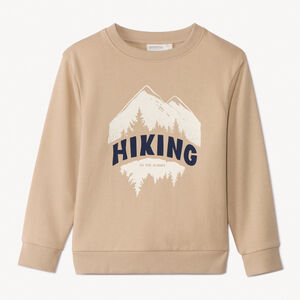 Sudadera de felpa con estampado fantasía para niño 