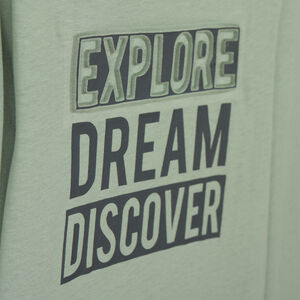 Camiseta de manga larga con estampado en relieve para niño 