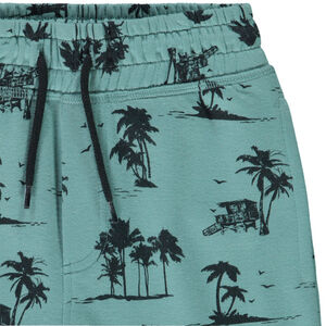 Bermudas de felpa estampada para niño 