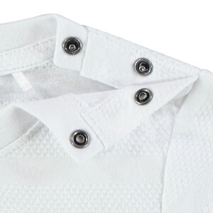 Camiseta manga corta lisa efecto texturizado para bebé niño  Main Camiseta manga corta lisa efecto texturizado para bebé niño