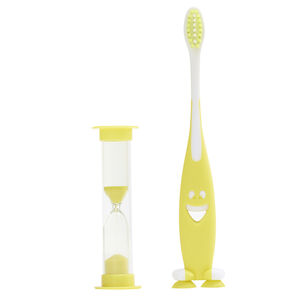 Cepillo de dientes Aloha 2.0 con reloj de arena amarillo  Main Cepillo de dientes Aloha 2.0 con reloj de arena amarillo