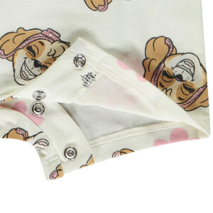 Combinaison corta de manga corta estampado Skye Patrulla Canina para bebé niña 