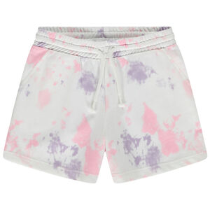 Short de felpa efecto tie & dye para niña 