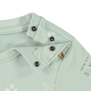 Lote de 2 camisetas de manga larga con estampado para bebé niño 