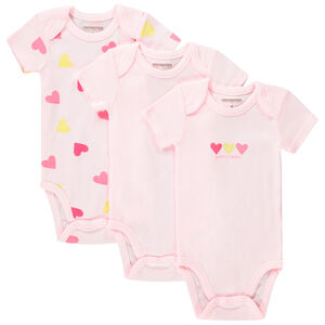 Pack 3 bodies manga corta corazones Main Pack 3 bodies manga corta corazones