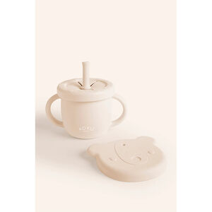 Taza didáctica 2 tapas +6M - Vainilla 