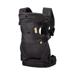 Portabebés Flip 4 en 1 - denim negro/dorado 