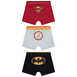 Pack de 3 bóxers con estampado de héroes de DC Comics niño 