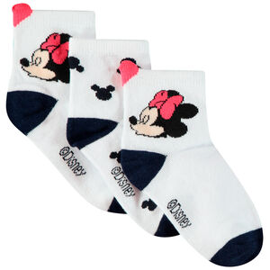 Pack de 3 pares de calcetines Minnie Disney para niña 