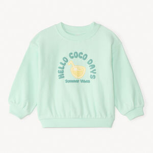 Sudadera de punto con estampado en relieve para bebé niño. 