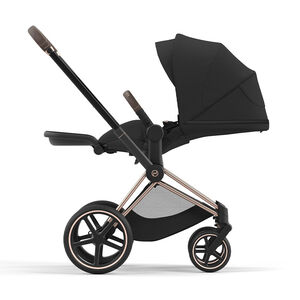 Habillage de siège pour poussette Priam/e-Priam sepia black 