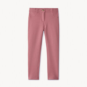 Pantalon skinny en molleton uni pour fille  Main Pantalon skinny en molleton uni pour fille