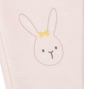 Pack de 2 calzoncillos estampados de frutas y conejos para bebé niña 