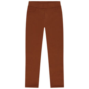 Jeggings de felpa lisos para niña  Main Jeggings de felpa lisos para niña