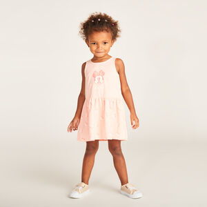 Vestido sin mangas de jersey de Minnie Disney para niña bebé 
