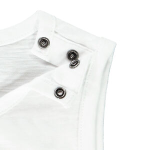 Débardeur en maille print à rayures pour bébé garçon 