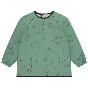 Delantal de manga larga estampado de dinosaurios para niño  Main Delantal de manga larga estampado de dinosaurios para niño